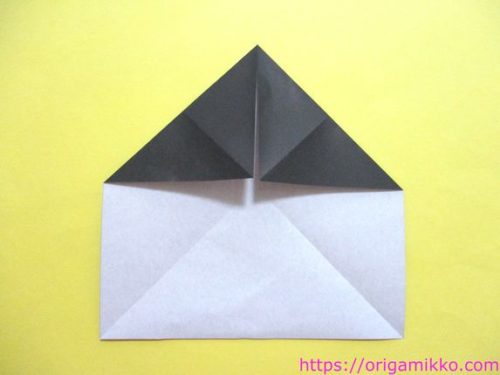節分の折り紙 おたふくの折り方 簡単にかわいいおかめの作り方 おりがみっこ
