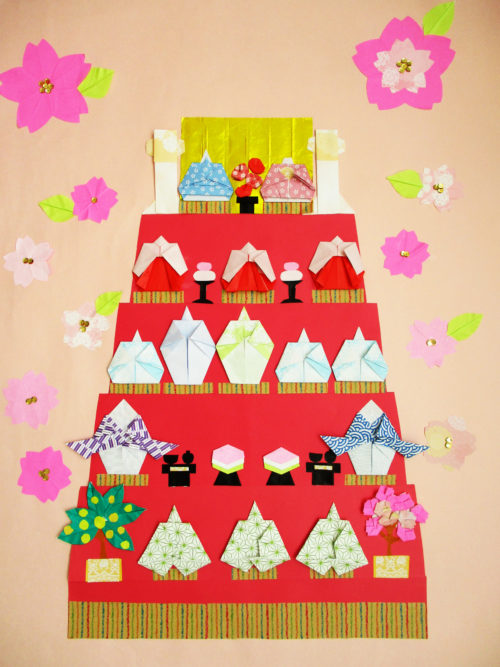 3月の折り紙 ひな祭りに簡単 かわいい雛人形の作り方 ひな祭りのレシピ 3歳児さんの三月の製作にもおすすめ おりがみっこ