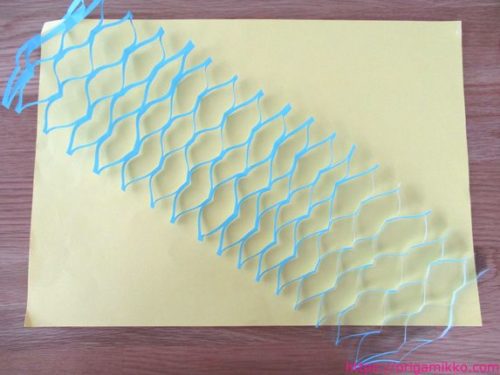 七夕飾り 天の川の作り方 折り紙で簡単に保育園の子供でも作れます かわいい おしゃれな切り方で7月の手作り製作にも最適です おりがみっこ