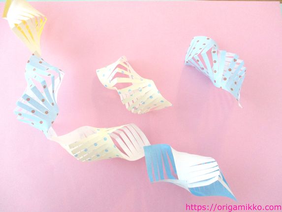 折り紙で巻貝の立体な折り方 簡単で七夕飾りの貝殻にもオススメ
